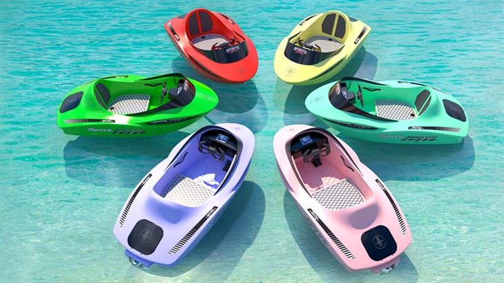 2-seaters karting boat
